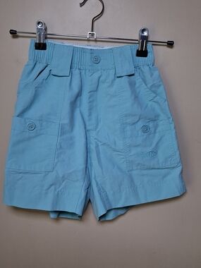 Aftco Boy's Pastel Turquoise Fishing Shorts; Size 22